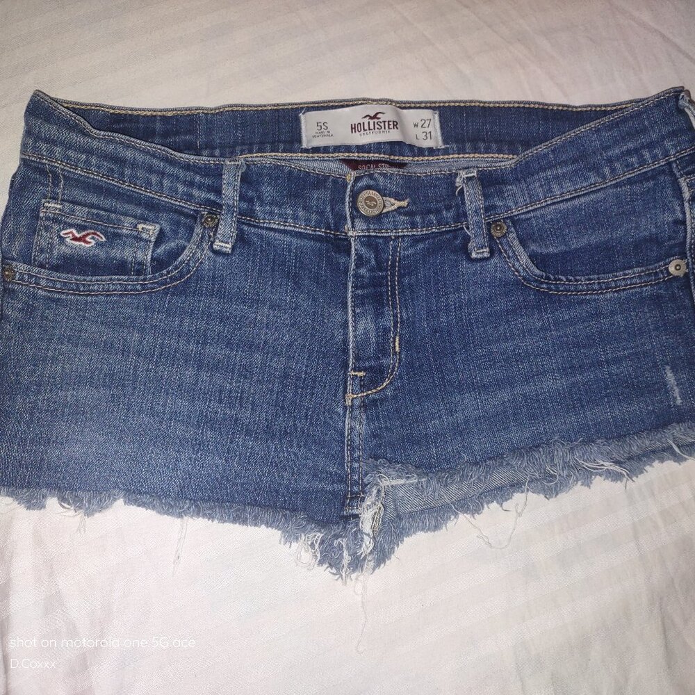 Hollister denim shorts